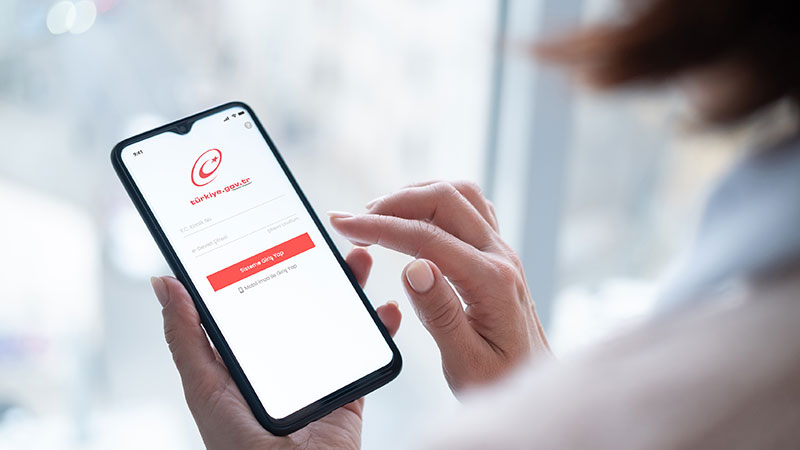 e-Devlet üzerinden e-İmza onayı